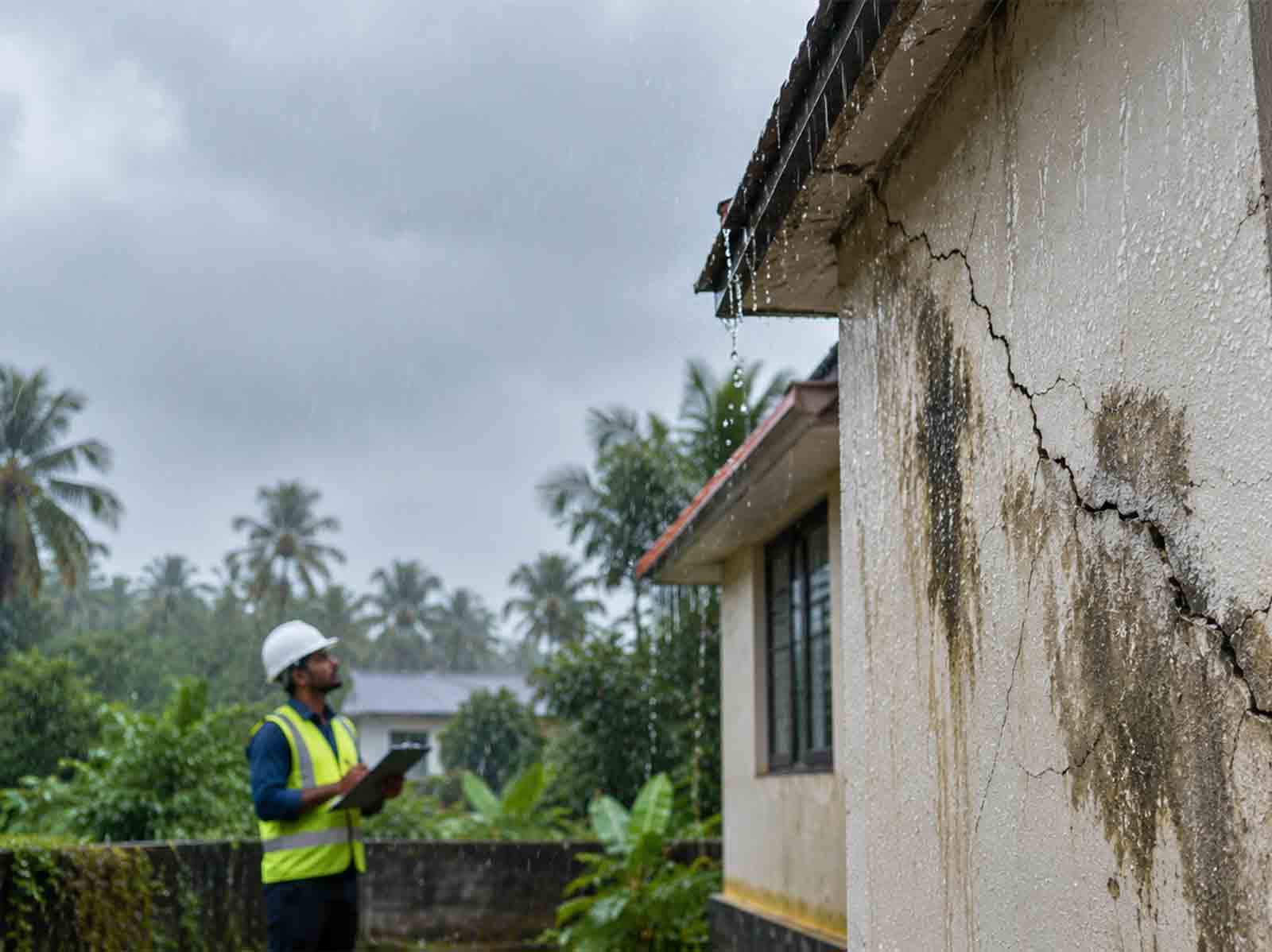 Why Some Kerala Homes Develop Wall Cracks During Monsoon